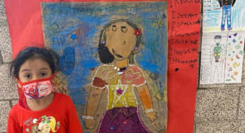 Newark Students Paint Their Identities!